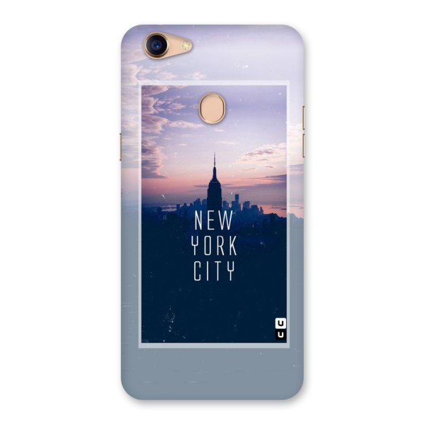 Sleepless City Back Case for Oppo F5 Youth
